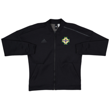 2017-18 Northern Ireland adidas Veste de survêtement - 8/10 - (M)