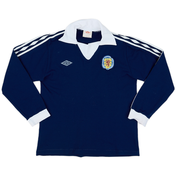 1976-79 Scotland Domicile Maillot manches longues #7 - 7/10 - (S)