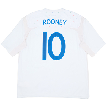 2010-11 England Maillot domicile Rooney #10 - 6/10 - (XXL)