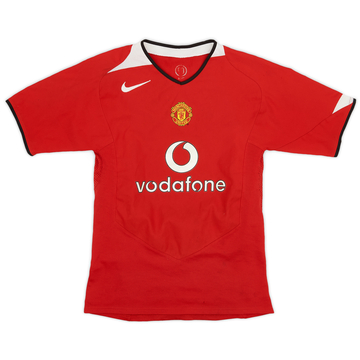 2004-06 Manchester United Maillot domicile - 6/10 - (Garçons L)