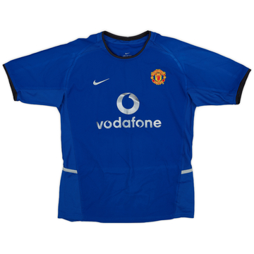 2002-03 Manchester United Maillot Third - 6/10 - (M.Boys)