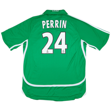 2006-07 Saint Etienne Maillot Domicile Perrin #24 - 10/10 - (XL)