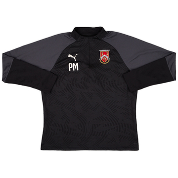 2018-19 Stourbridge Modèle personnel Puma Haut d'entraînement 1/4 zip PM - 8/10 - (L)