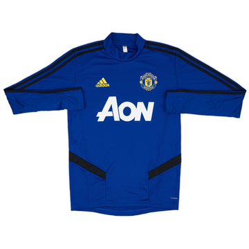 2019-20 Manchester United adidas Haut d'entraînement - 8/10 - (S)