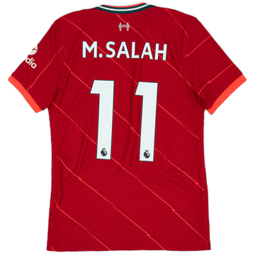 2021-22 Liverpool Maillot Domicile Authentique Salah #11 - 8/10 - (S)