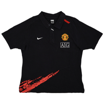 2007-08 Manchester United Nike Polo - 7/10 - (L)