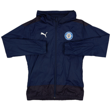 2019-20 Stockport County Puma Veste de pluie à capuche - 8/10 - (S)