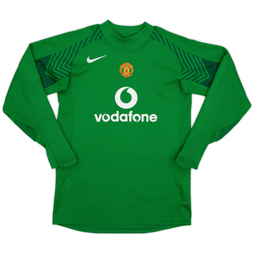 2005-06 Manchester United Maillot GK - 7/10 - (L.Boys)
