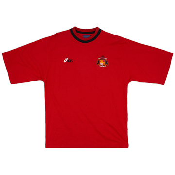 1997-98 Sunderland Asics T-shirt coton - 5/10 - (L)