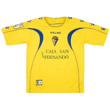 2005-06 Cadiz Maillot Domicile - 6/10 - (S)