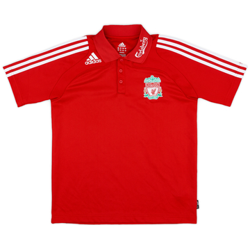 2008-09 Liverpool adidas Polo - 9/10 - (S)