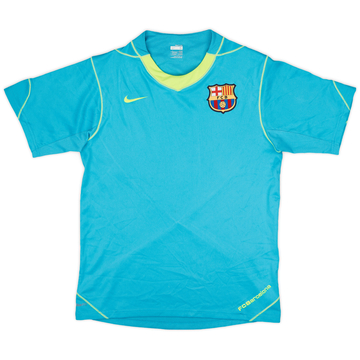 2007-08 Barcelona Nike Maillot d'entraînement - 9/10 - (S)