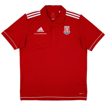 2013-14 Stoke City adidas Polo - 8/10 - (L)