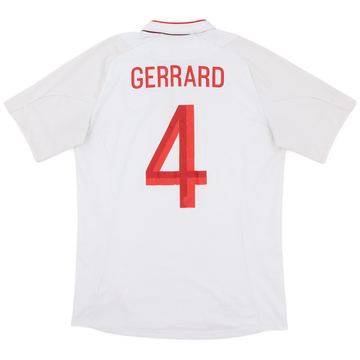 Maillot domicile Angleterre 2012-13 Gerrard #4 - 5/10 - (M)