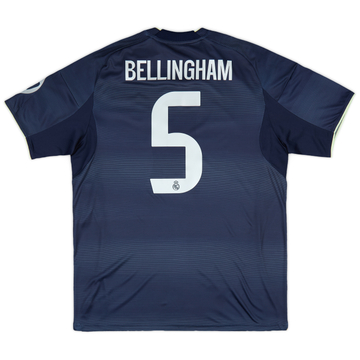 2025-26 Real Madrid Maillot extérieur Bellingham #5