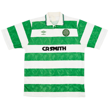 1989-91 Celtic Maillot domicile - 8/10 - (XL)