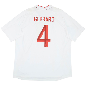 2012-13 England Maillot domicile Gerrard #4 - 7/10 - (XXL)