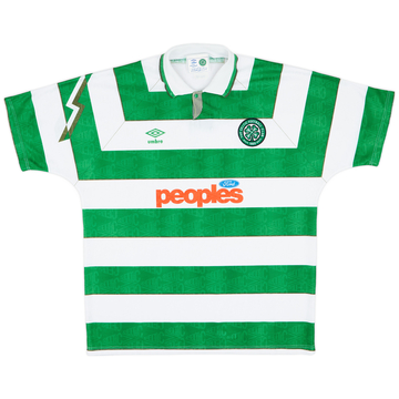 1991-92 Celtic Maillot Domicile - 9/10 - (XL)