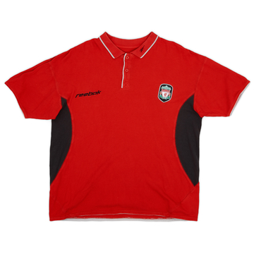 2002-04 Liverpool Reebok Polo - 9/10 - (XL)
