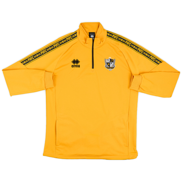2016-17 Port Vale Errea Haut d'entraînement 1/4 zip - 8/10 - (XS)