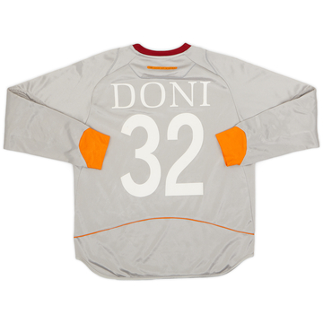 2006-07 Roma Maillot de gardien Doni #32 - 7/10 - (XL.Boys)