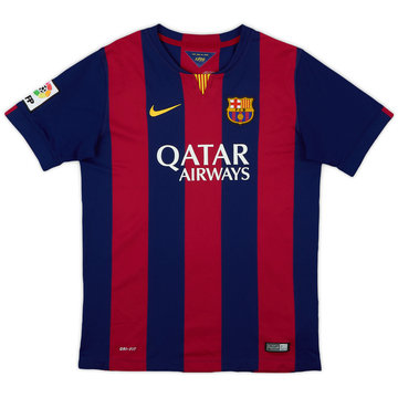 2014-15 Barcelona Maillot domicile - 8/10 - (XL Garçon)