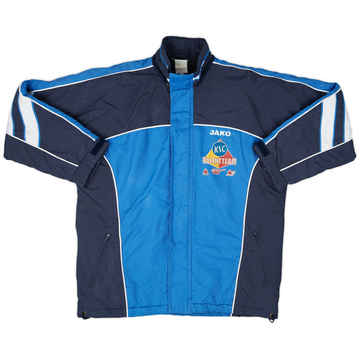 2002-03 Karlsruher Jako Talent Team Doudoune de banc rembourrée - 7/10 - (M)