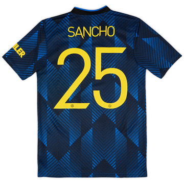 2021-22 Manchester United maillot third Sancho #25 - 10/10 - (S)