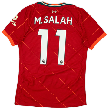2021-22 Liverpool Maillot Domicile Authentique M.Salah #11 - 9/10 - (S)