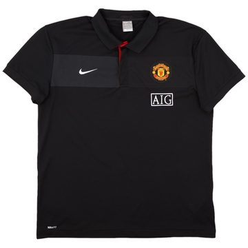 2009-10 Manchester United Nike Polo - 9/10 - (XXL)