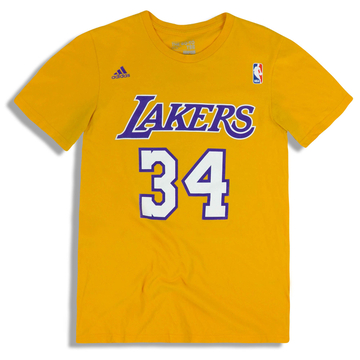 2010s LA Lakers Shaquille O'Neal #34 T-shirt S