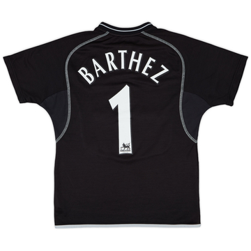 2000-02 Manchester United GK MC Maillot Barthez #1 - 8/10 - (L.Boys)