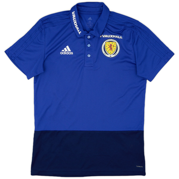 2017-18 Scotland adidas Polo - 7/10 - (M)