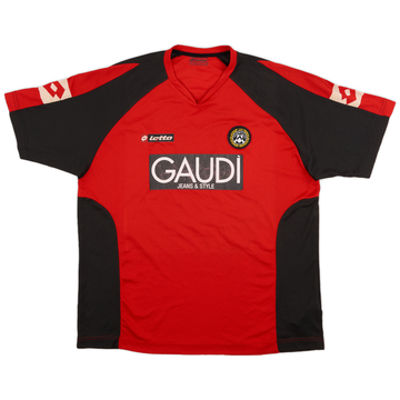 2007-08 Udinese Maillot Gardien Manches Courtes #1 - 6/10 - (XXL)