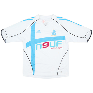 2004-05 Olympique Marseille Maillot Domicile - 8/10 - (XL.Boys)