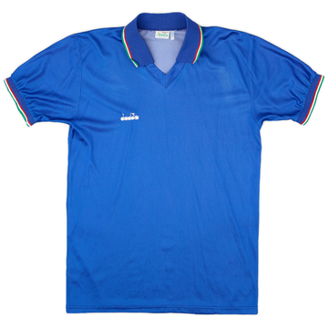 1986-91 Italie Domicile Diadora Maillot Modèle - 8/10 - (S)