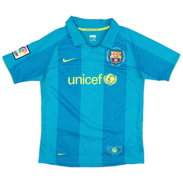 2007-09 Maillot extérieur Barcelona - 8/10 - (Garçons L)