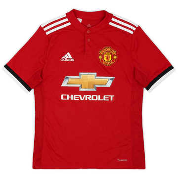 2017-18 Manchester United Maillot domicile - 8/10 - (L.Boys)