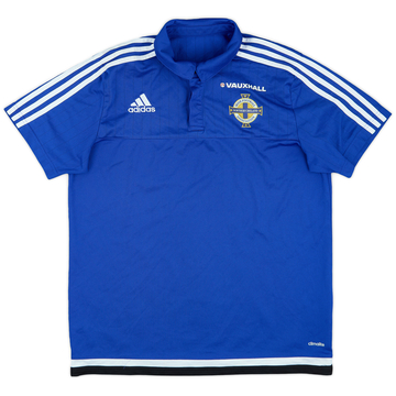 2016-18 Northern Ireland adidas Polo - 9/10 - (L)