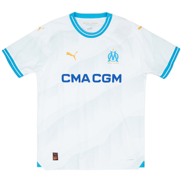 2023-24 Olympique Marseille Maillot domicile authentique