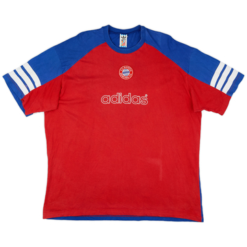 1995-96 Bayern Munich adidas T-shirt en coton - 7/10 - (XL)