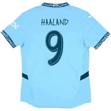 2024-25 Manchester City Maillot domicile version joueur Haaland #9