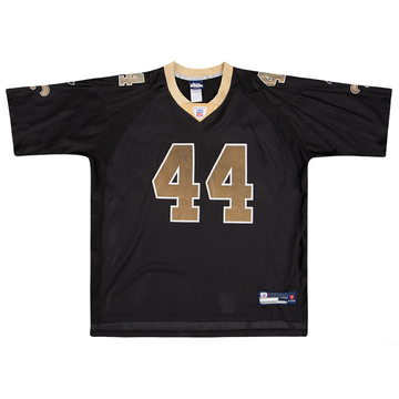 2007 New Orleans Saints Karney #44 Reebok On Field Maillot (Domicile) XXL