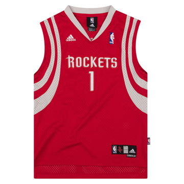 2006-10 Houston Rockets McGrady #1 adidas Maillot Swingman (Extérieur) Y