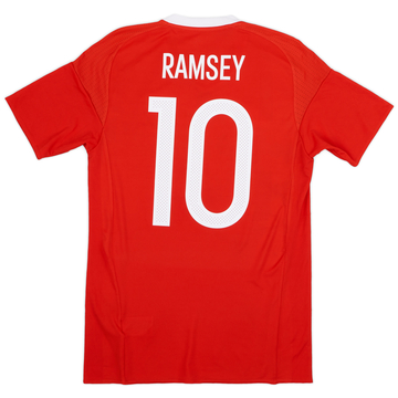 2016-17 Wales Maillot Domicile Ramsey #10 - 10/10 - (S)
