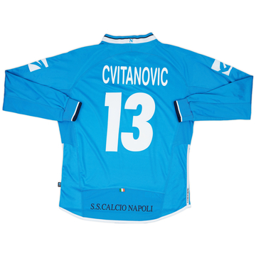 2003-04 Maillot domicile L/S Napoli Cvitanovic #13 - 7/10 - (L)