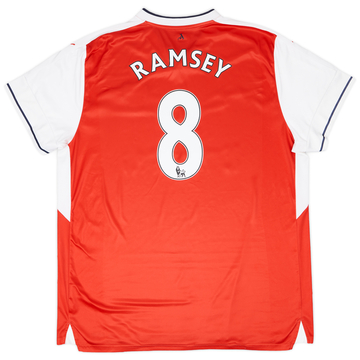 Maillot domicile Arsenal 2016-17 Ramsey #8 - 7/10 - (3XL)