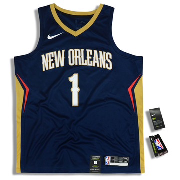 2019-23 New Orleans Pelicans Williamson #1 Maillot Nike Swingman Extérieur L - Avec étiquettes