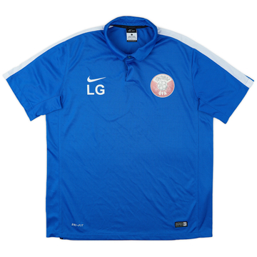 Polo Nike modèle staff Qatar 2015-16 LG - 6/10 - (L)