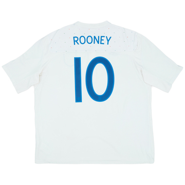 Maillot domicile Angleterre 2010-11 Rooney #10 - 8/10 - (XXL)